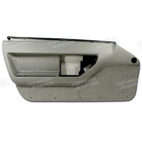 Corvette Door Panel. Gray LH: 1984-1987