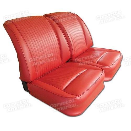 Corvette Vinyl Seat Covers. Red: 1962