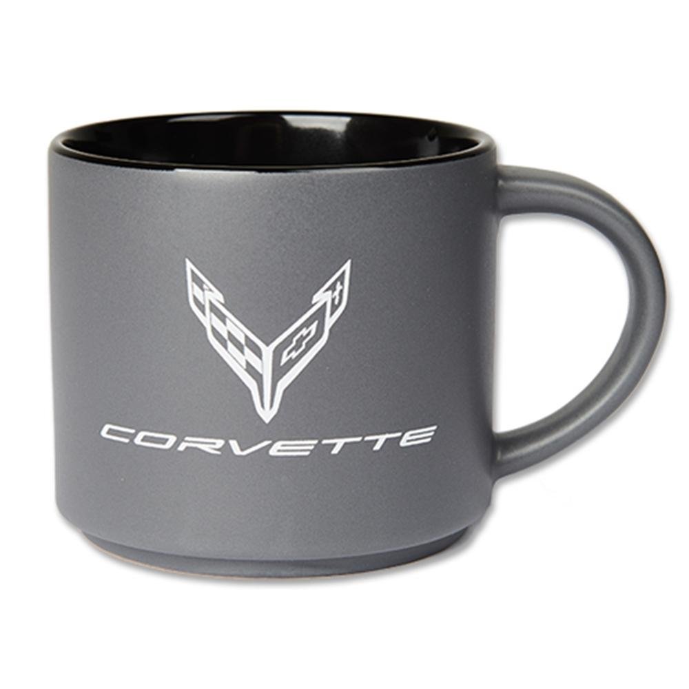 Next Generation Corvette 16oz Coffee Mug : Gray