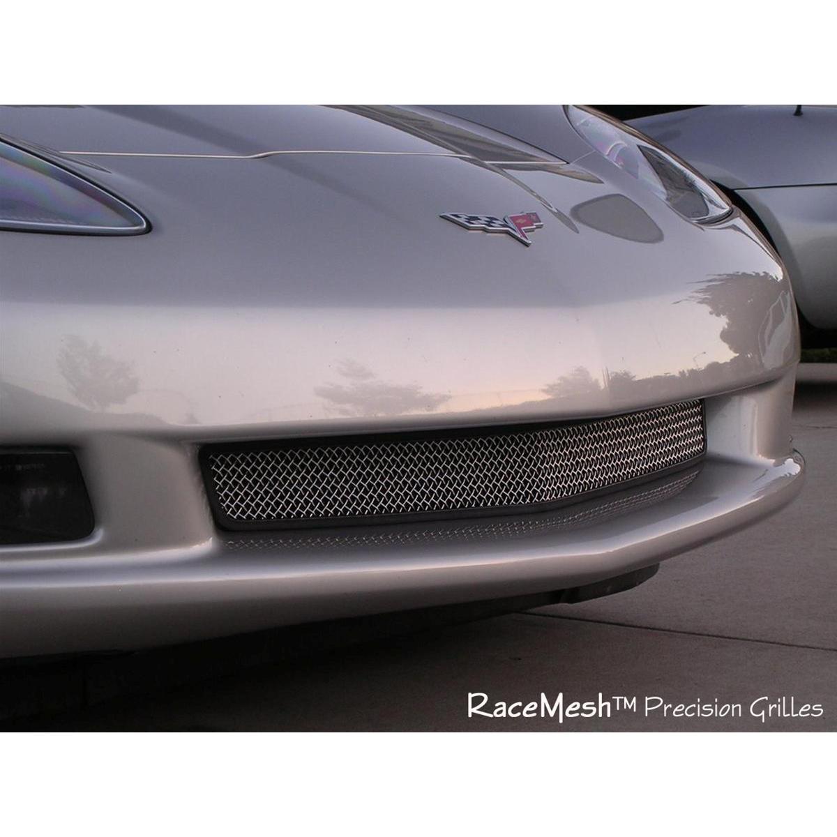 Corvette RaceMesh Lower Grille - Electro Polished : 2005-2013 C6 Only