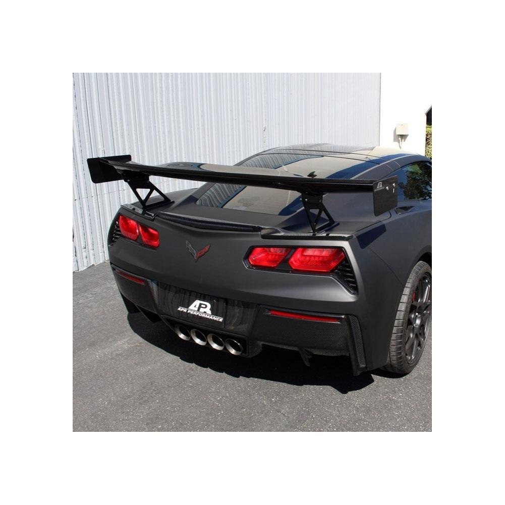 Corvette GTC-500 Adjustable Wing - Carbon Fiber : C7 Stingray, Z51, Z06