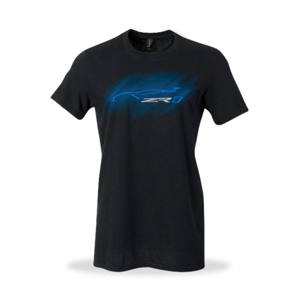 C7 Corvette ZR1 Gesture Mist T-Shirt : Black