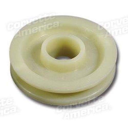 Corvette Park Brake Cable Pulley.: 1967-1982