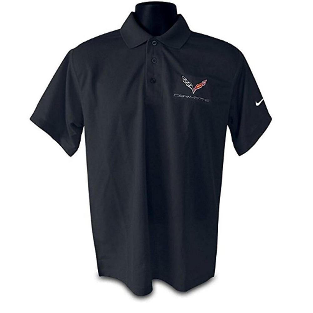 West Coast Corvette C7 Corvette Polo - Men's Nike Dri Fit Performance Polo