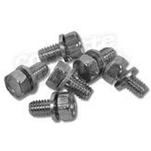 Corvette Vent Regulator Bracket Mount Bolts. Coupe 6 Piece Set: 1963-1967