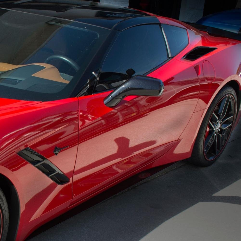 Corvette Rear Quarter Vent Sport Fade Graphic 2pc. : C7 Stingray, Z51
