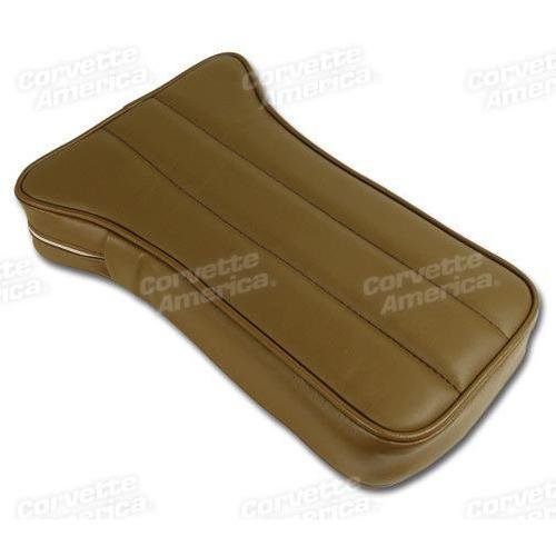 Corvette Center Armrest. Saddle Leather: 1969