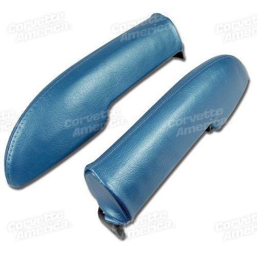 Corvette Armrests. Blue: 1961