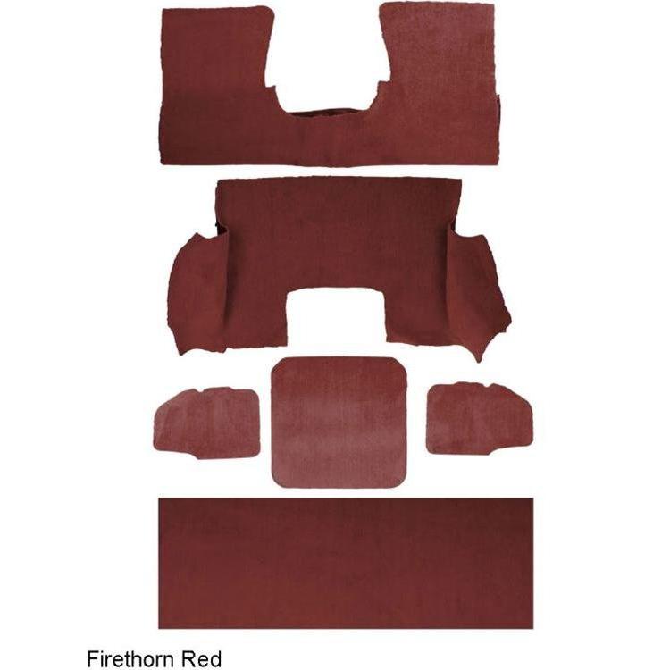 Corvette Carpet Kit Replacement for Coupe Rear Only : 1997-2004 C5