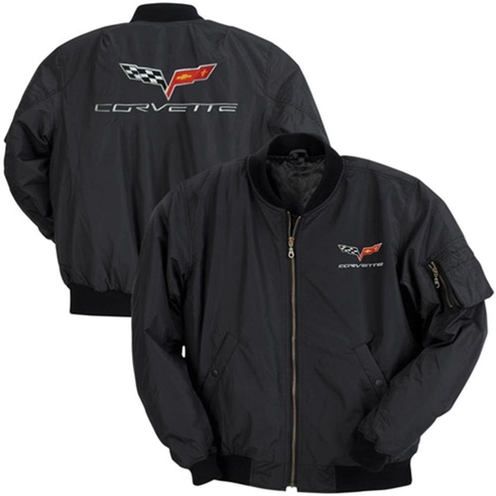 Corvette Aviator Jacket with C6 Logo : 2005-2013 C6 (X-Large)