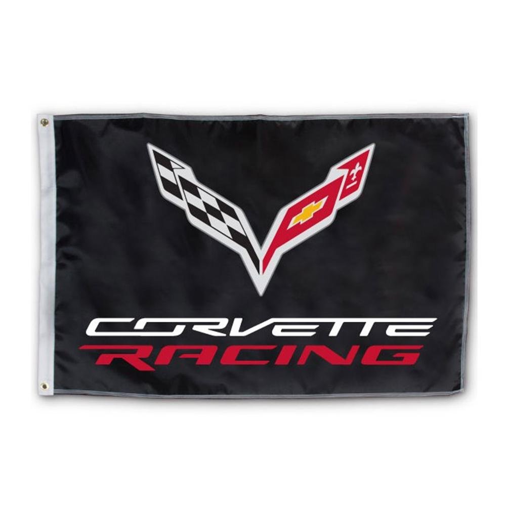 C7 Corvette Racing Flag : Black