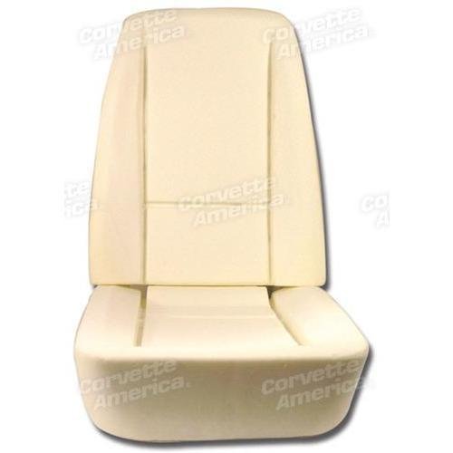 Corvette Seat Foam. 4 Piece Set: 1968-1969