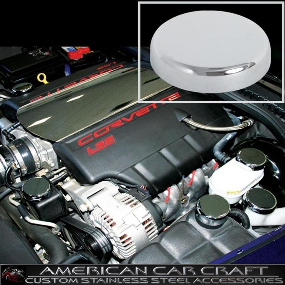 Corvette Engine Cap Set - Chrome Overlay : 2005-2013 C6
