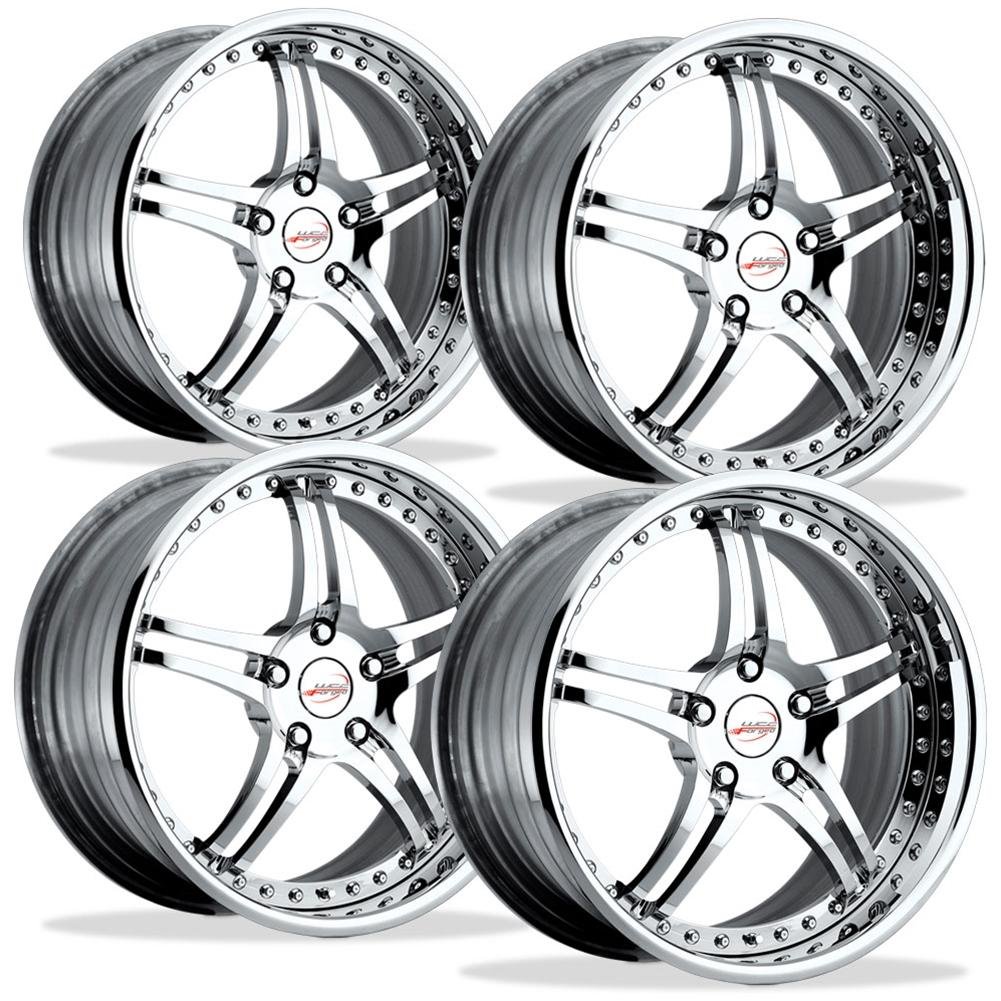 Corvette Custom Wheels - WCC 946 EXT-R Forged Series (Set) : Chrome