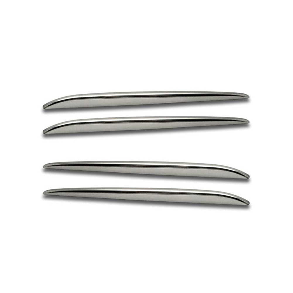 Corvette Retro Style Side Spears 4Pc Chrome : C7 Stingray, Z51