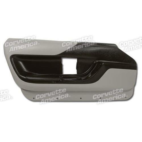 Corvette Door Panel - Gray Convertible LH: 1994-1996