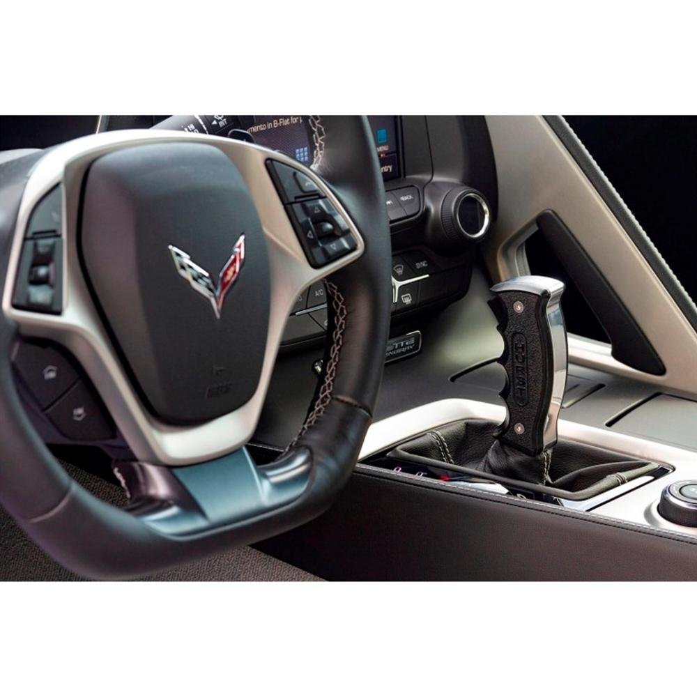 Corvette Automatic Billet/Plus Pistol Grip Shifter - Hurst : C7 Stingray, Z51, Z06, Grand Sport