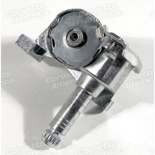 Corvette Vent Regulator. LH - 63-64 Conv & 65-67 Coupe - 3 Rings on Shaft: 1963-1967