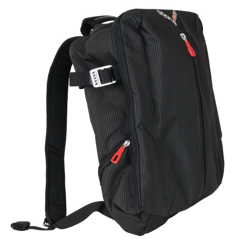 Corvette Stingray Luggage with C7 Cross Flags Logo - 5-Piece Set : C7
