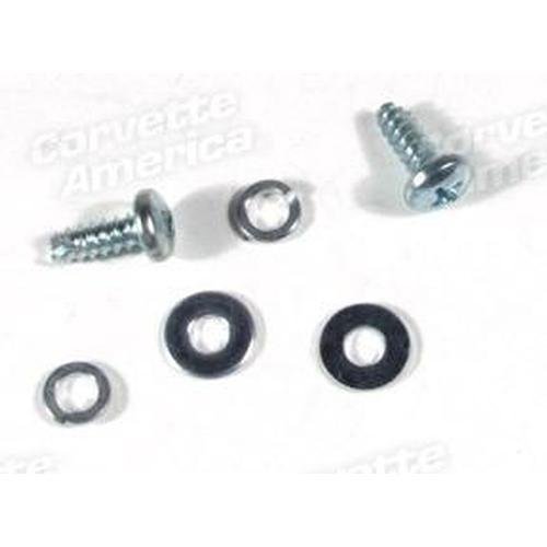 Corvette Clutch Seal Retainer Screw Set. 2 Piece: 1956-1962