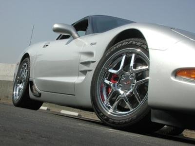 1997-2004 C5 & Z06 Corvette Billet Chrome Side Spears