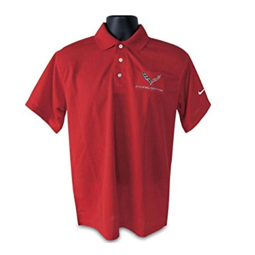 West Coast Corvette C7 Corvette Polo - Men's Nike Dri Fit Performance Polo