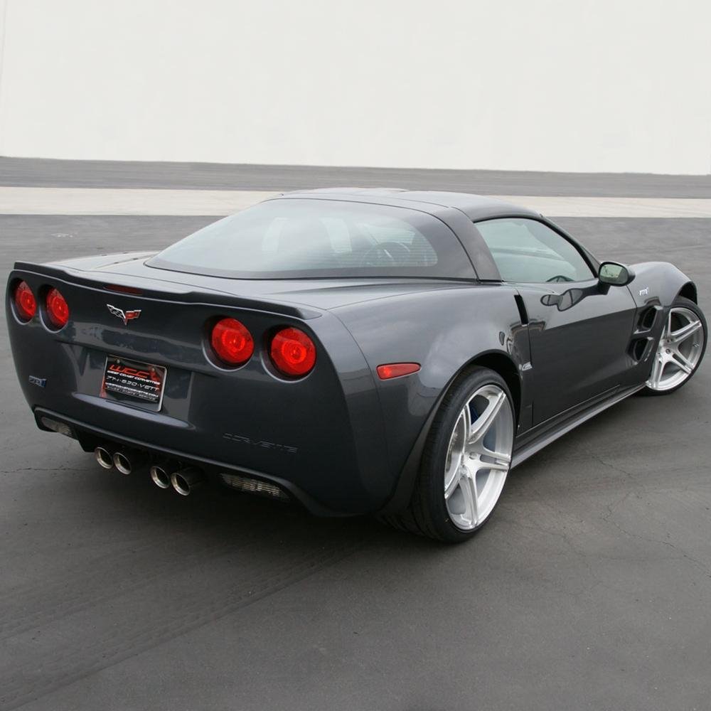 Corvette Custom Wheels - WCC 736 Monobloc Forged Series (Set) : Silver Brushed