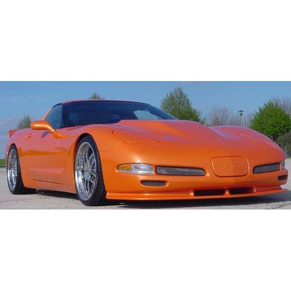 Corvette Spoiler C5R Style Front Splitter : 1997-2004 C5 & Z06