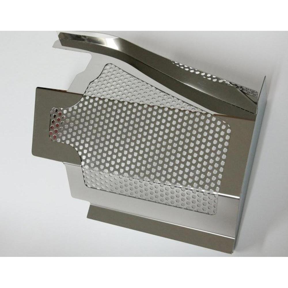 Corvette Battery Cover - Perforated Stainless Steel : 2005-2007 C6