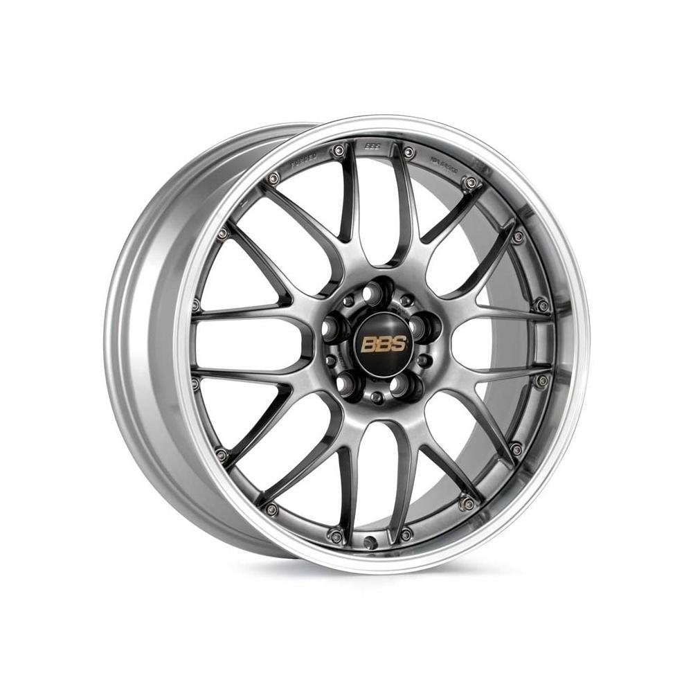 Corvette Custom Wheels - BBS Forged RS-GT : Diamond Black with Machined Lip