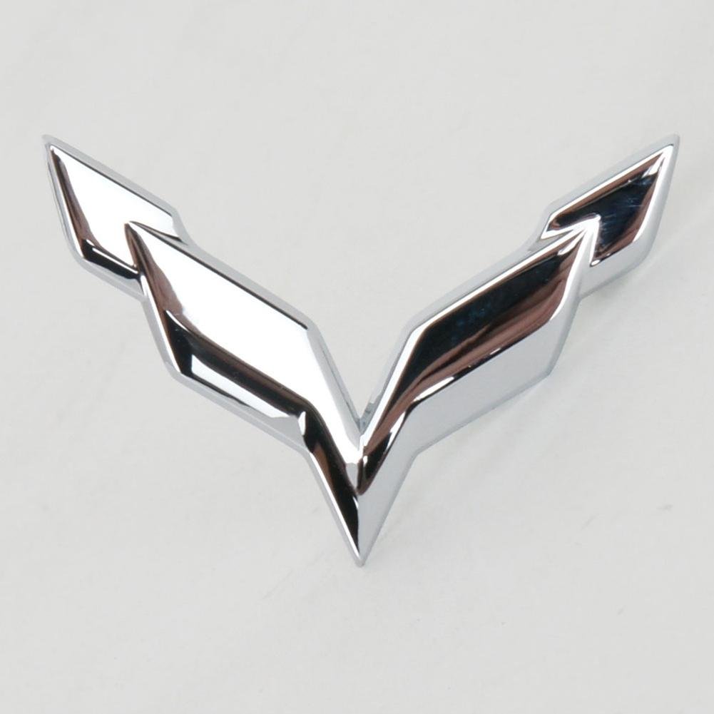 Corvette Crossed Flags Seat Emblem : C7 Stingray, Z51