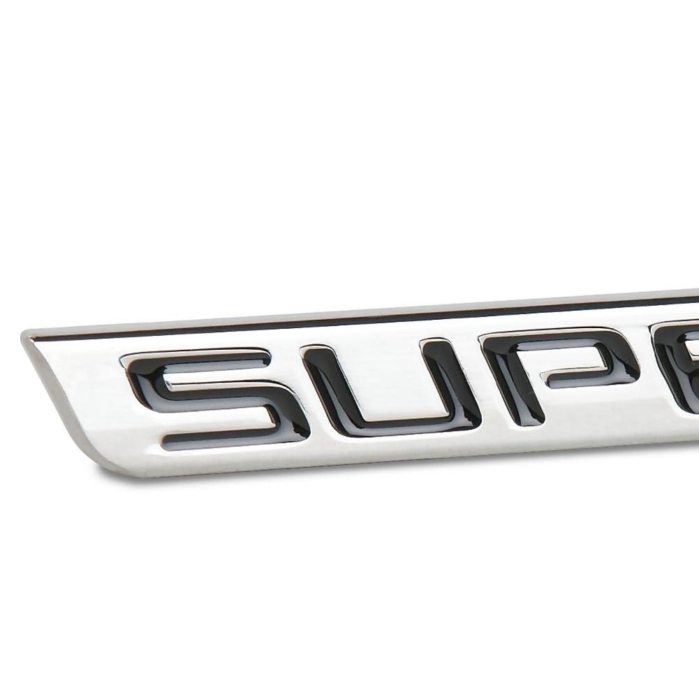 Corvette Billet Chrome Supercharged Badge
