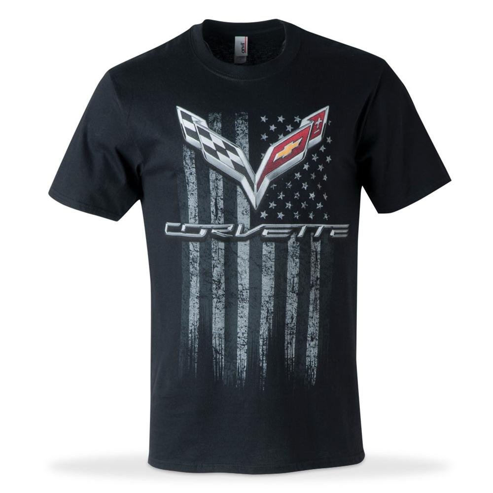 C7 Corvette American Legacy T-shirt : Black
