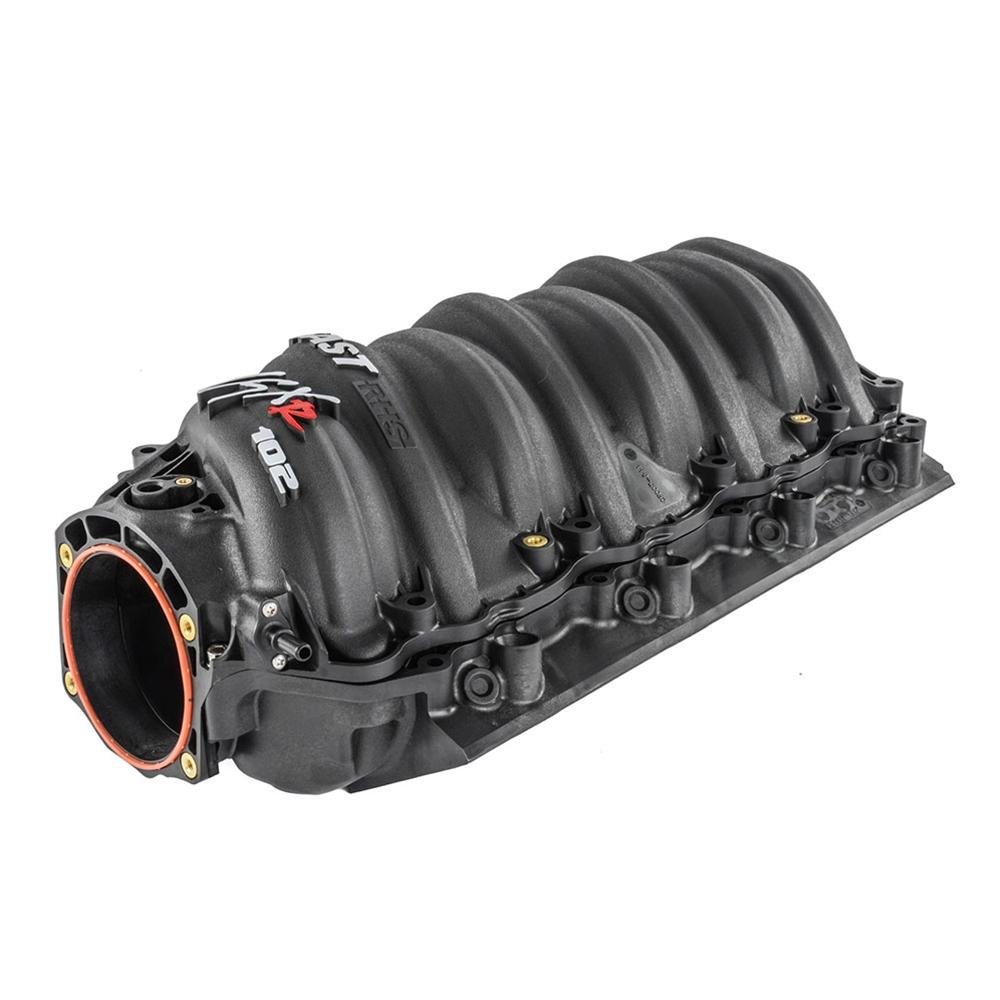 Corvette Intake Manifold - FAST LSXR™ 102mm - Black : 1997-2004 C5 & Z06
