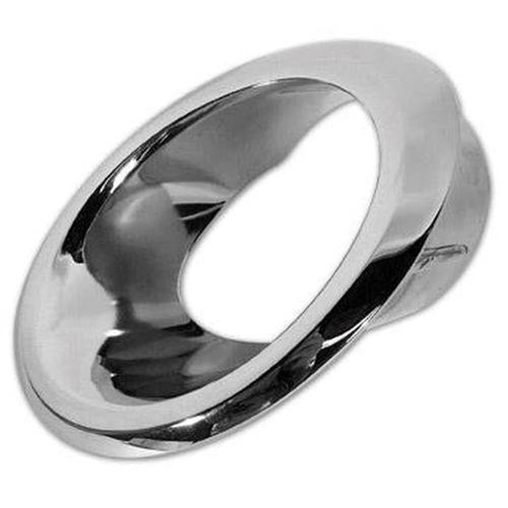 Corvette Exhaust Bezel. Right Hand: 1966-1967