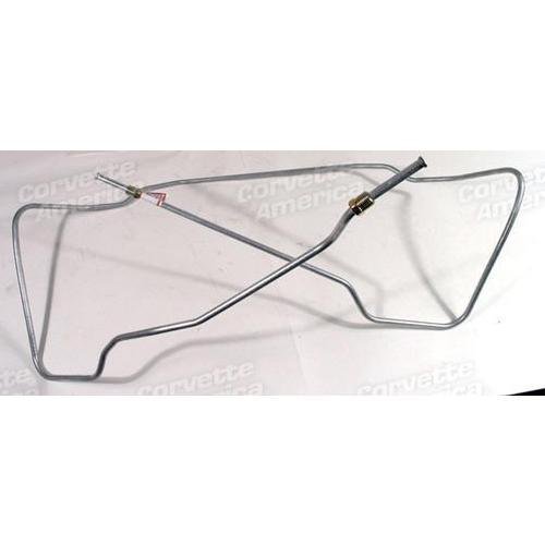 Corvette Brake Line. Front Crossover: 1956-1962
