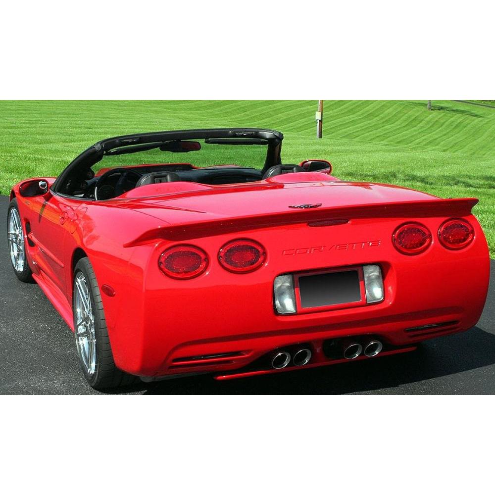 Corvette Lower Rear Exhaust Spoiler : 1997-2004 C5 & Z06