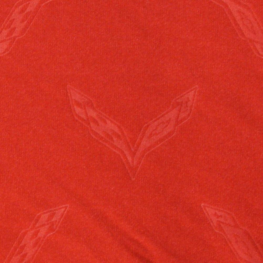 Corvette Stretch Satin Car Cover w/C7 Flag Logos - Indoor : C7 Stingray, Z51, Z06, Grand Sport