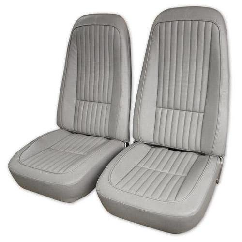 Corvette Vinyl Seat Covers. Smoke: 1976