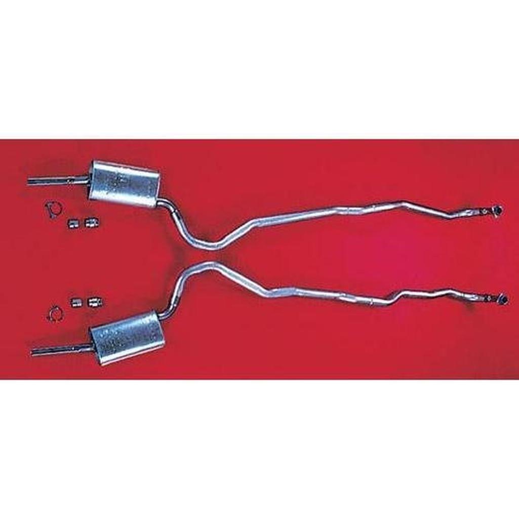 Corvette Exhaust Pipes. 427 Automatic 2.5 Inch: 1966-1967