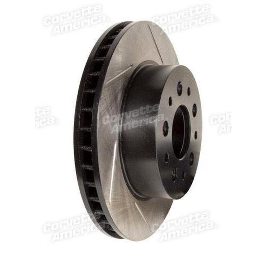 Corvette Brake Rotor. Front LH Power Slot: 1965-1982