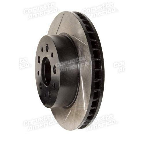 Corvette Brake Rotor. Front RH Power Slot: 1965-1982