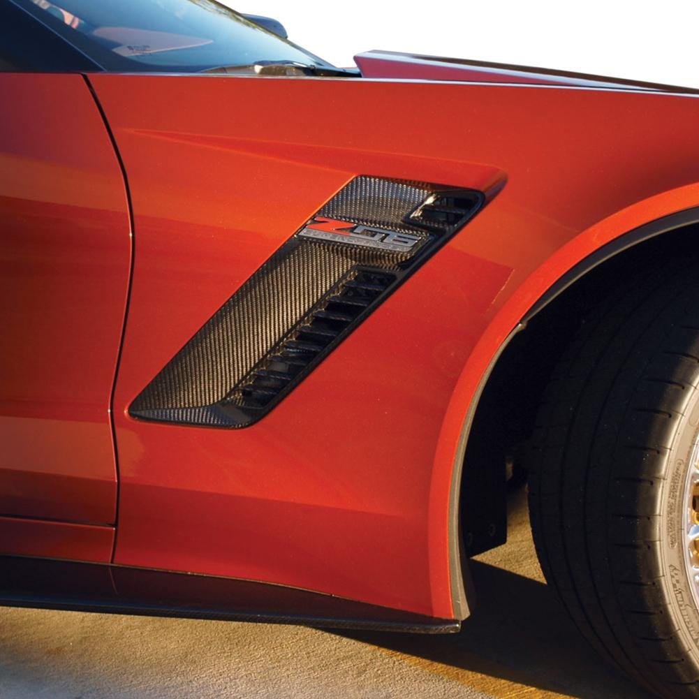 Corvette APR Performance Fender Vents - Carbon Fiber : C7 Z06