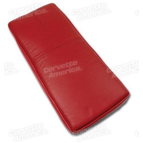 Corvette Console Cushion. Red: 1990-1992