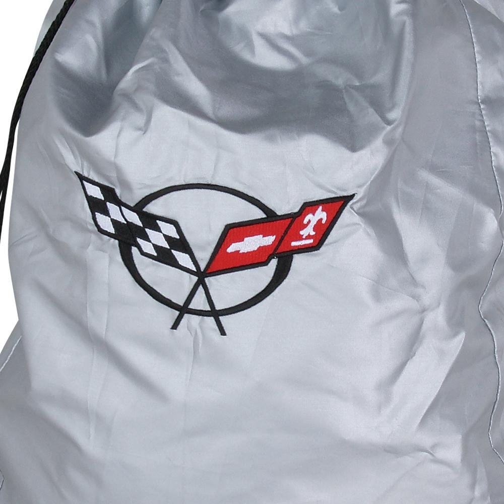 Corvette Car Cover Storage Bag w/Emblem : 1997-2004 C5