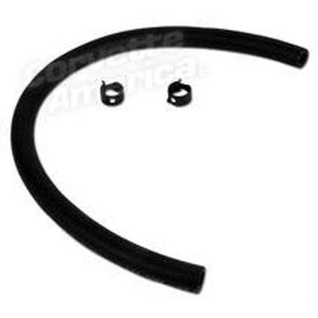 Corvette Power Brake Vacuum Hose & Clamps. 3X2: 1967