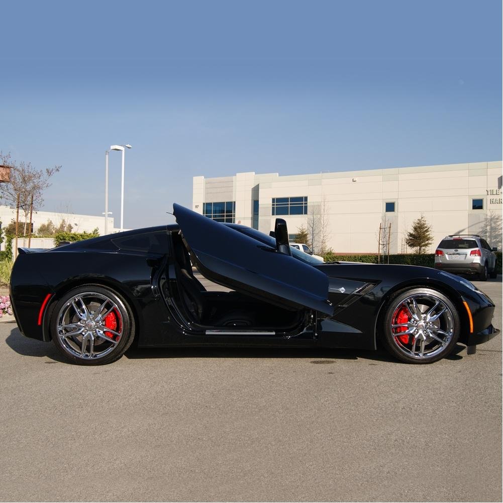 Corvette Lambo Style Vertical Door - ZLR Hinge Kit : C7 Stingray, Z51, Z06, Grand Sport