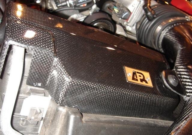 Corvette Radiator Cover - Carbon Fiber : 2005-2013 C6 & Z06