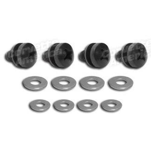 Corvette Rear Window Run Screw & Washer Set.: 1963-1967