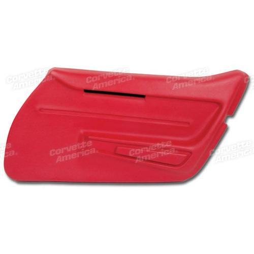 Corvette Door Panel. Red RH: 1968